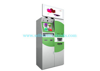 Fingerprint / Check Scanner Touch Screen Kiosks For Airports / Hotels S830