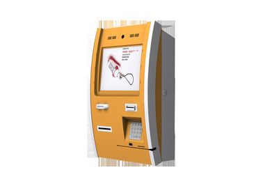 Wireless Touchscreen Wall Mount Kiosk With Thermal Printer For Ticketing V618