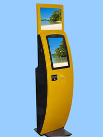 Anti-Corrosion Power Coating Self Payment Kisok With Dual Screen, Rfid Reader And Card Reader