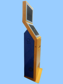 Bill Payment Touch Screen Kiosk Freestanding 19" LCD Screen With Thermal Printer