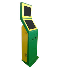 Bill Payment Touch Screen Kiosk Freestanding 19" LCD Screen With Thermal Printer