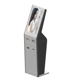 Dust-Proof Multimedia Card Dispenser Kiosk With 32 Inches Touch Screen, Cash Acceptor