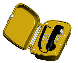 Custom Vandal Resistant Automatic Dialing Phone / Waterproof Phones For Metro And Mine